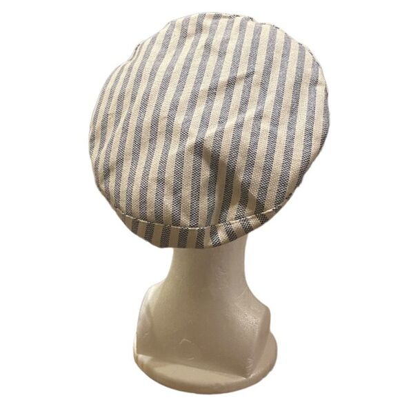 NWT INC International Concepts jean material white blue cap - Picture 2 of 4